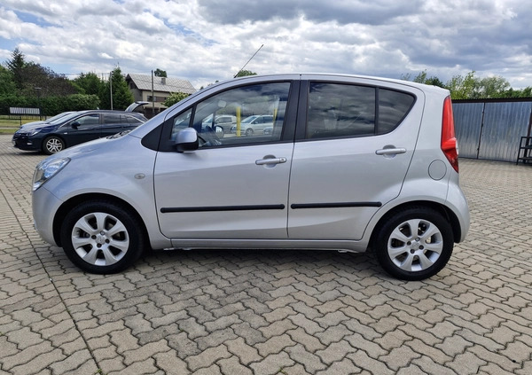 Opel Agila cena 17600 przebieg: 55500, rok produkcji 2010 z Świdnica małe 407